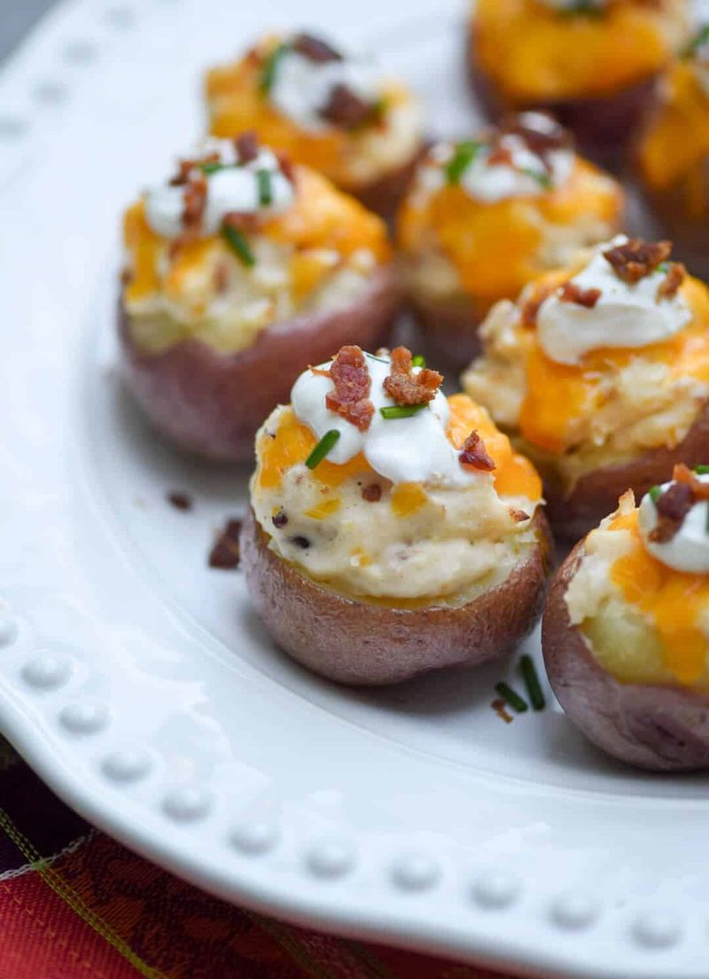 Mini Twice-Baked Potato Bites