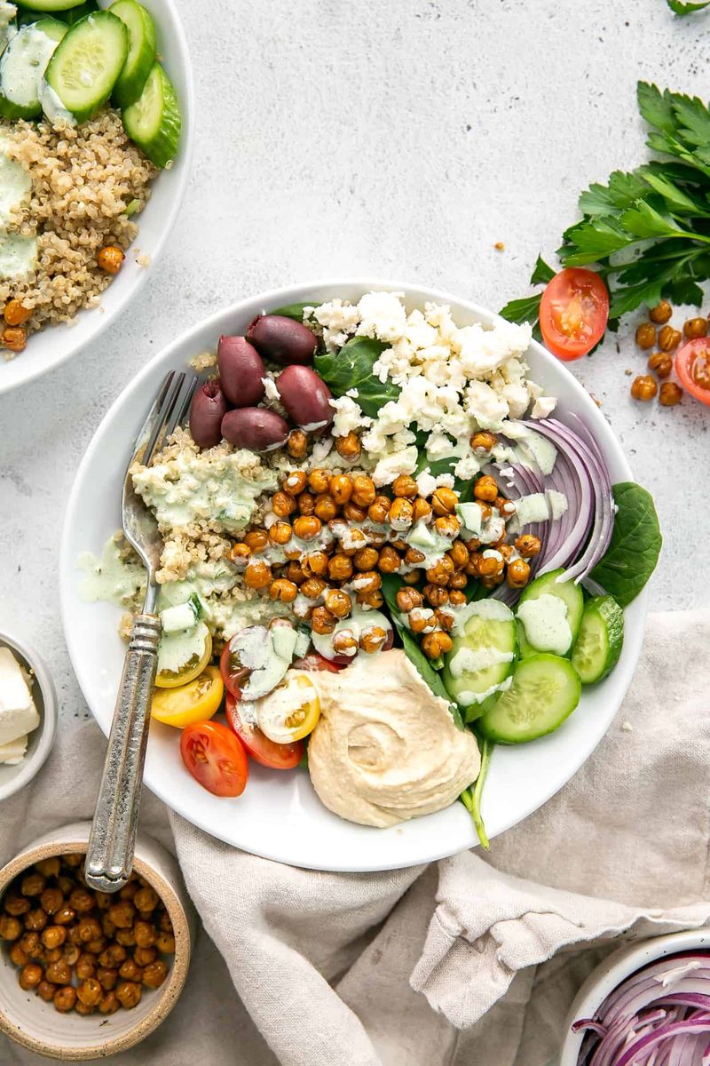 Mediterranean Quinoa Bowls
