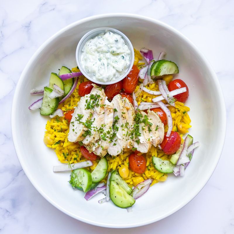 Greek Chicken Bowl