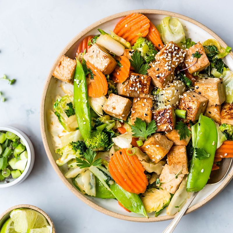 Tofu And Vegetable Stir-Fry