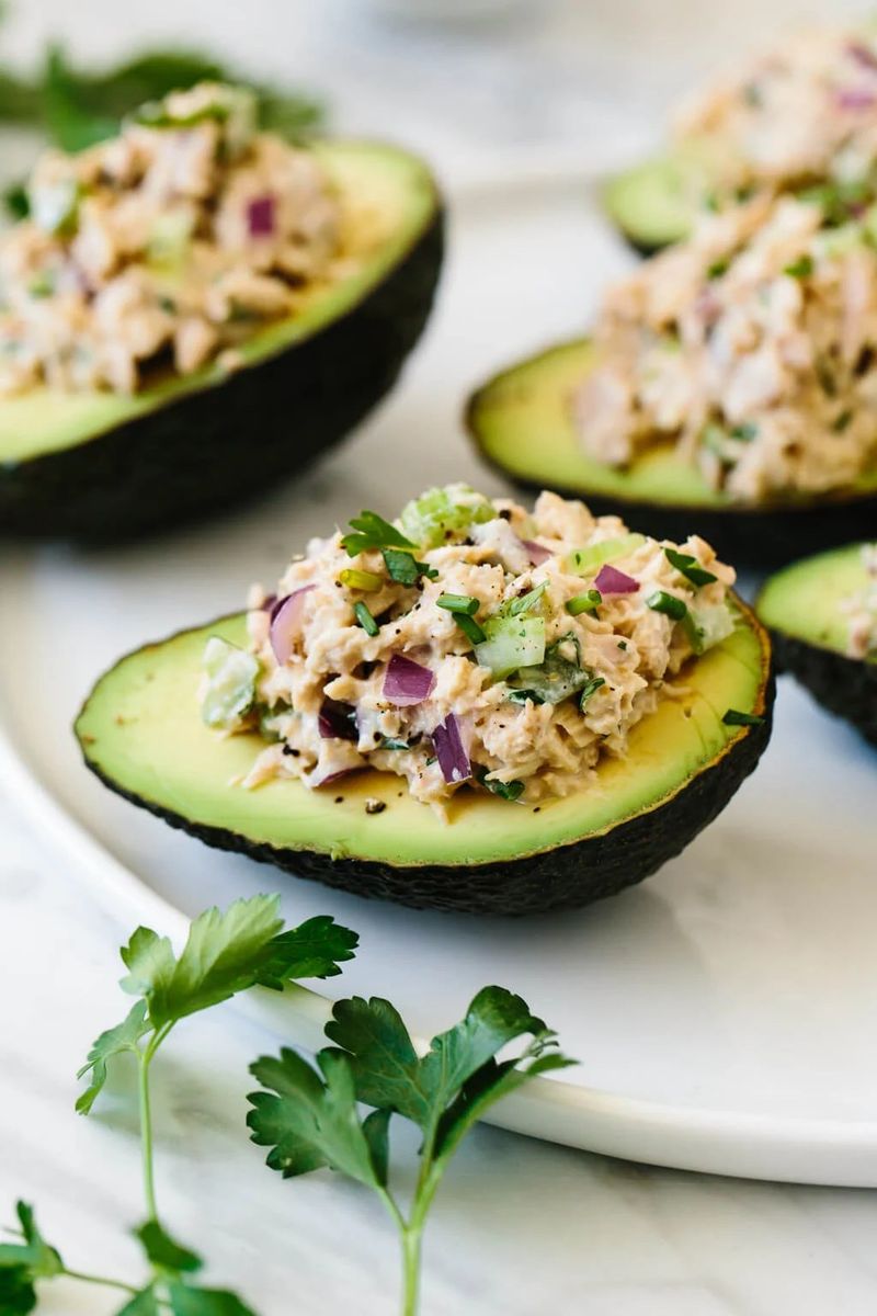 Tuna Avocado Boats