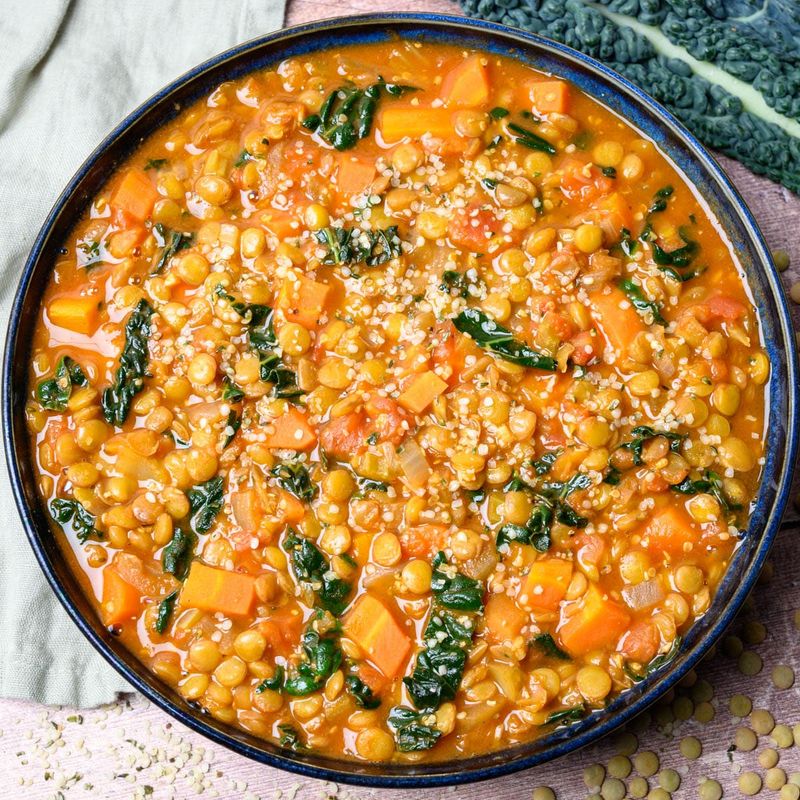 Lentil & Vegetable Soup Jars