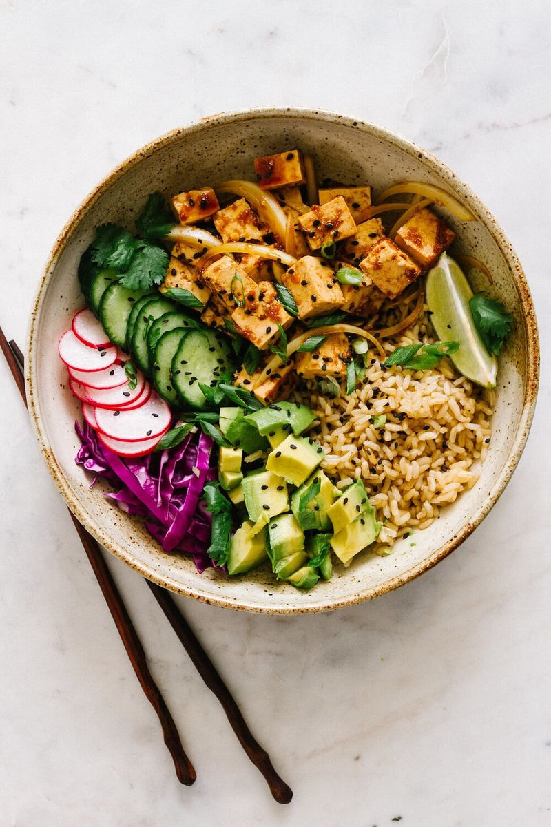 Tofu And Brown Rice Bowl