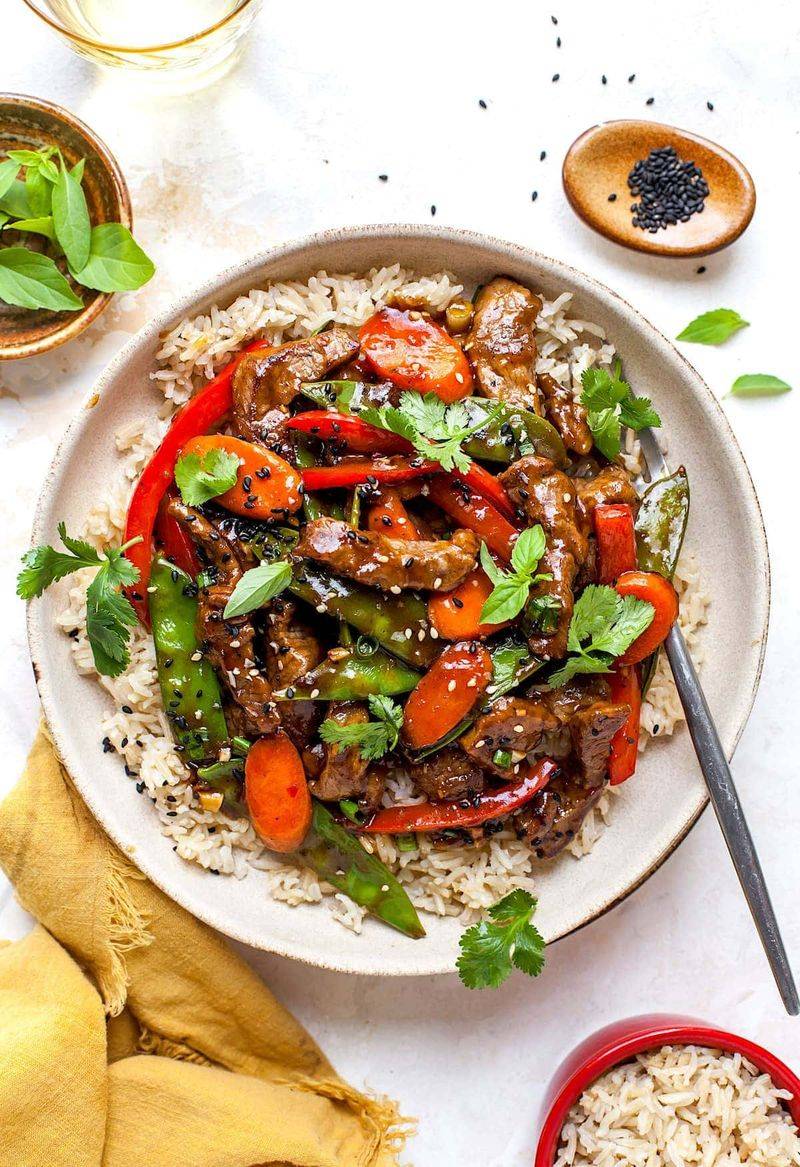 Beef And Vegetable Stir-Fry