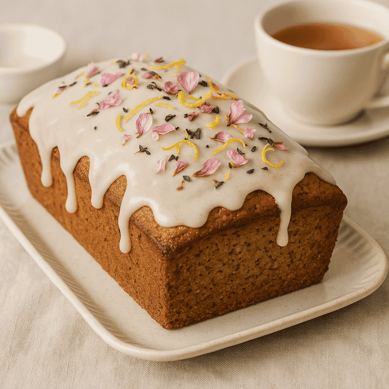 Lavender Earl Grey Tea Cake
