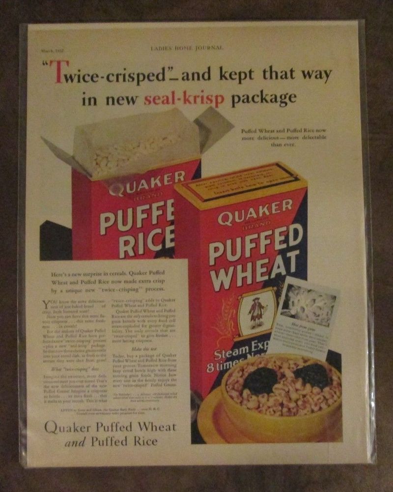 Puffed Wheat (1910)