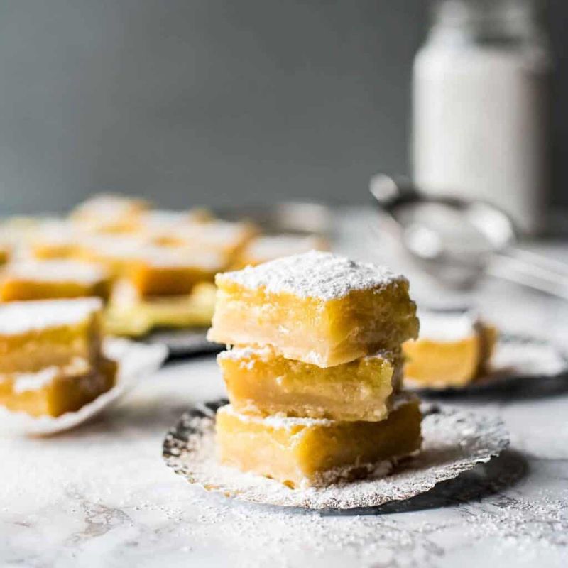Lemon Bars With Shortbread Crust