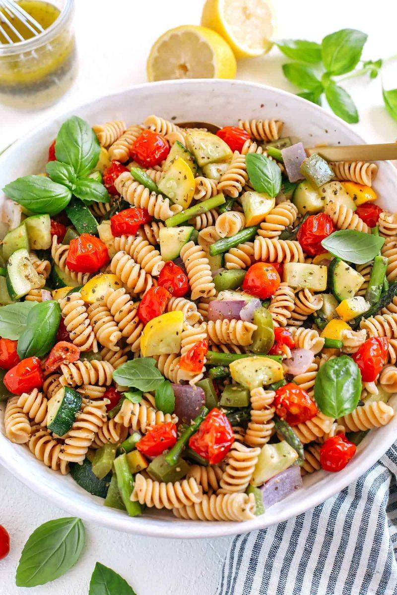 Roasted Veggie Pasta Salad