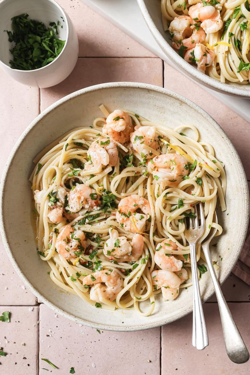 Shrimp Scampi Pasta