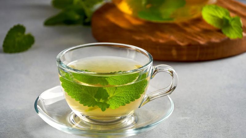 Herbal Tea With Lemon Balm