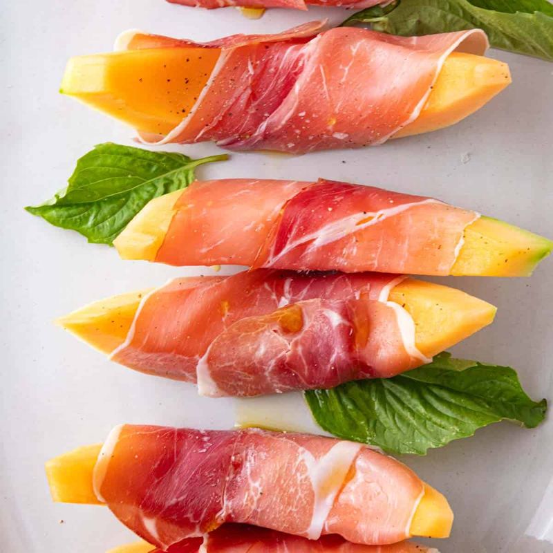 Prosciutto-Wrapped Melon