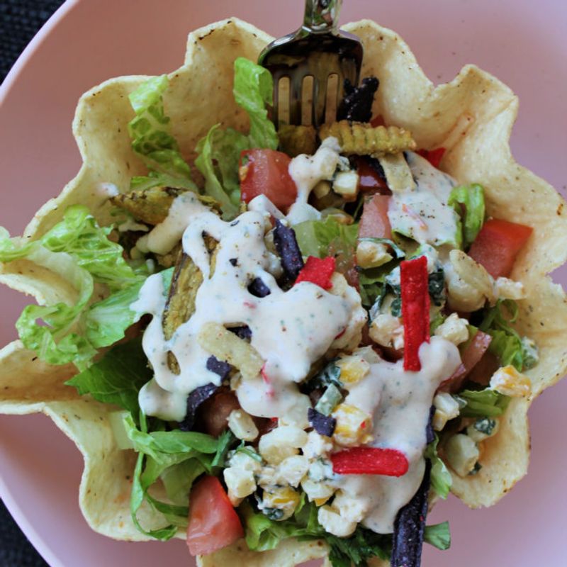 Taco Salad - The Bowl of Broken Dreams
