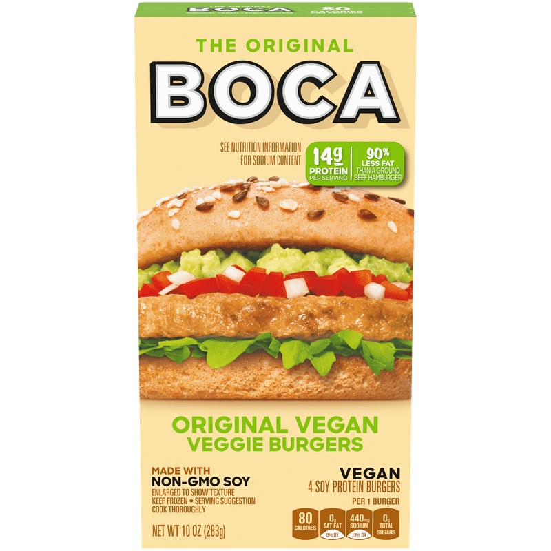 Boca Original Vegan Veggie Burgers