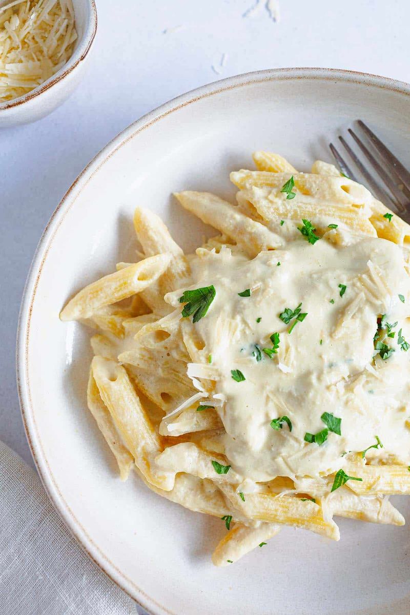 Cashew Alfredo Pasta