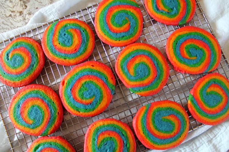 Kaleidoscope Sugar Cookies