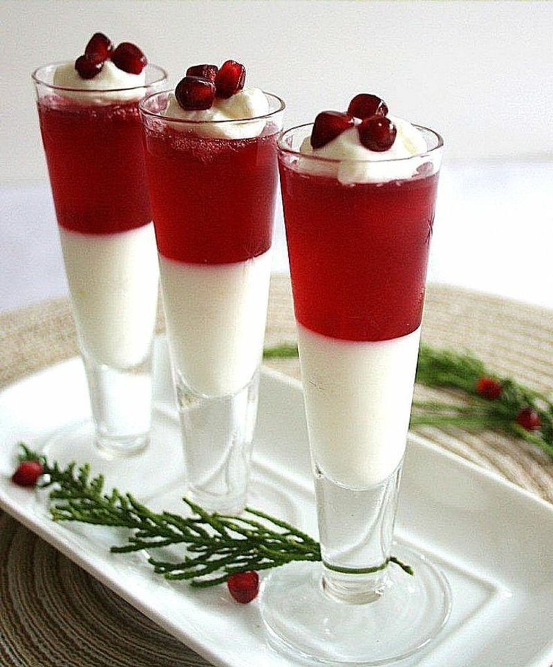Creamy Panna Cotta Jello Parfait