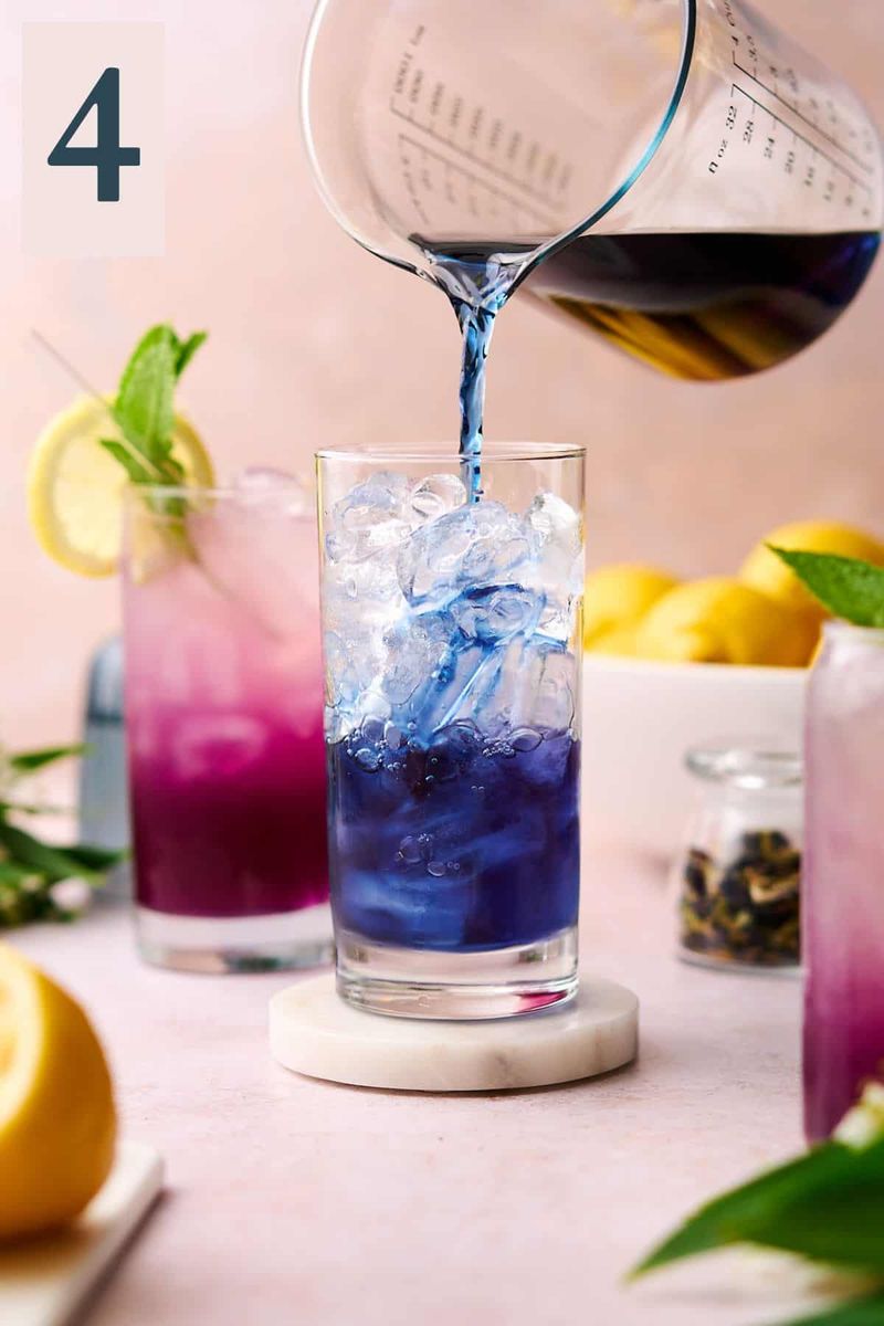 Color-Changing Butterfly Pea Lemonade