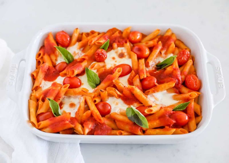 Caprese Pasta Bake