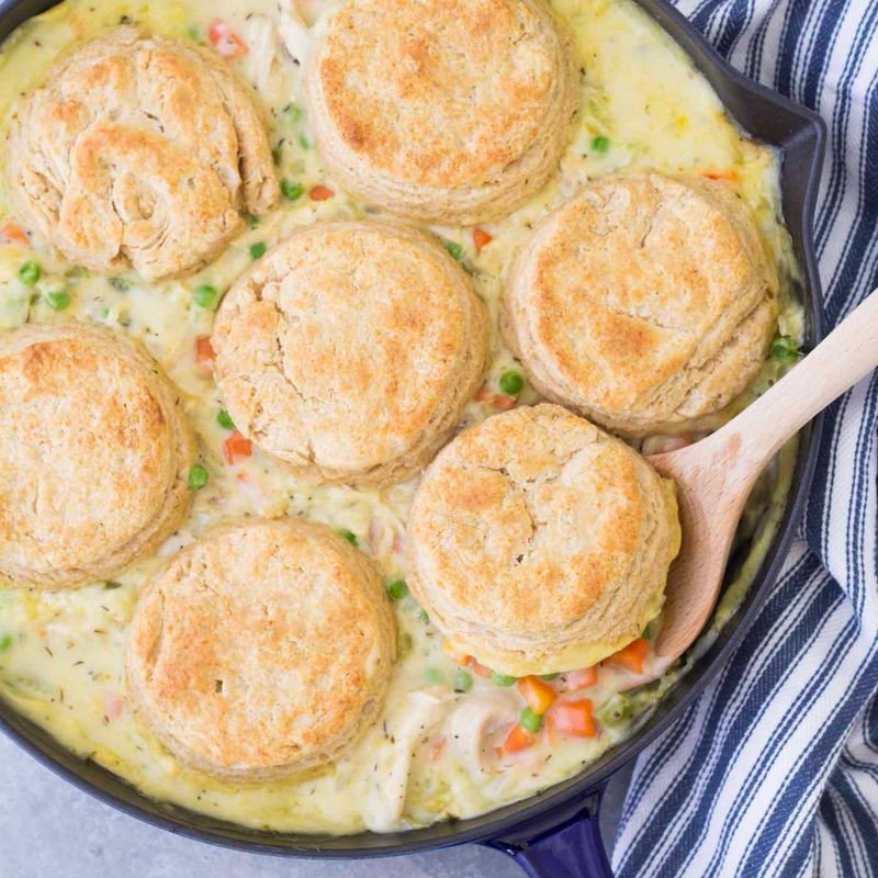 Cheater Chicken Pot Pie
