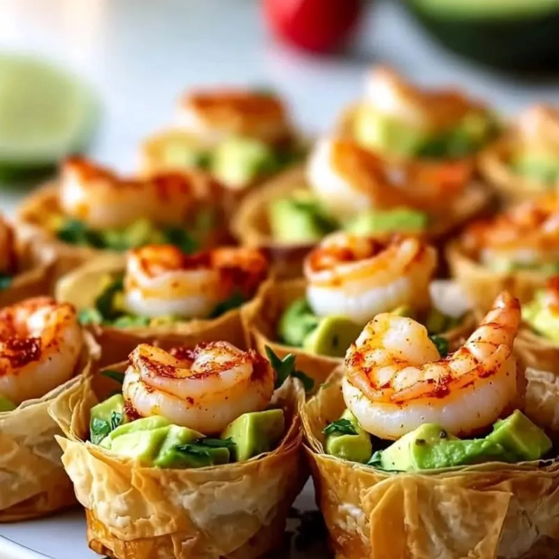 Speedy Spicy Shrimp Cups