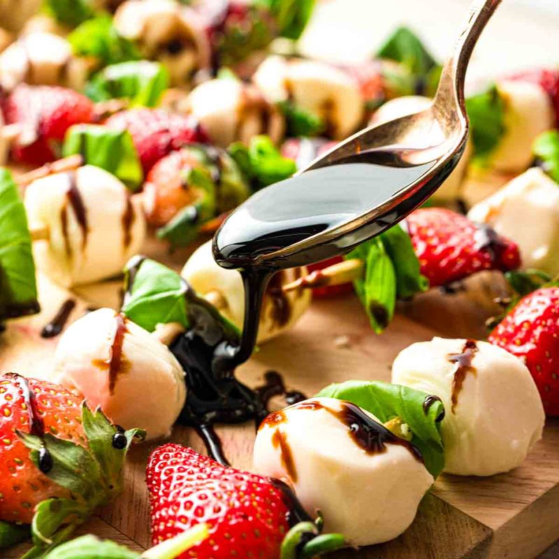 Swift Strawberry Caprese Bites