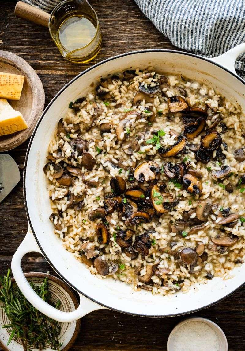 Truffle Mushroom Risotto