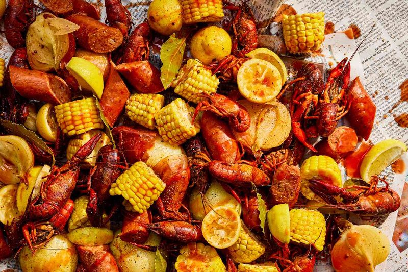 Crawfish Boil Party Feast