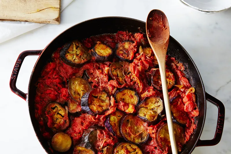 Eggplant And Tomato Curry