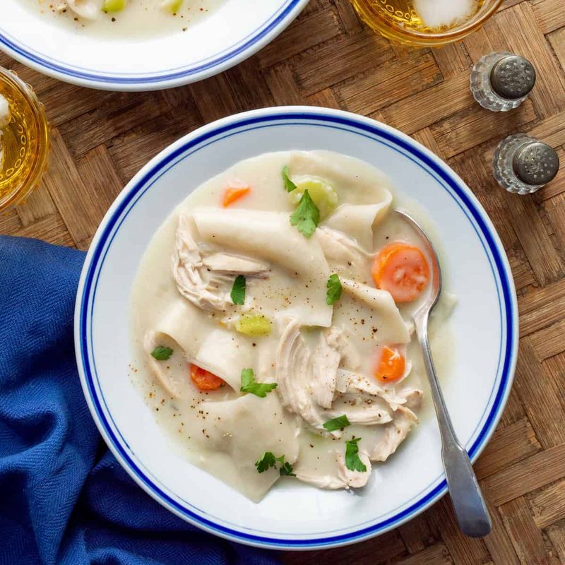 Country-Style Chicken And Dumplings