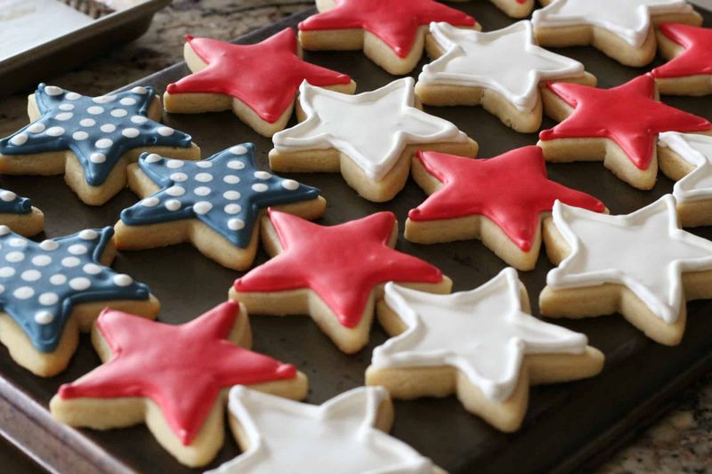 Stars & Stripes Sugar Cookies
