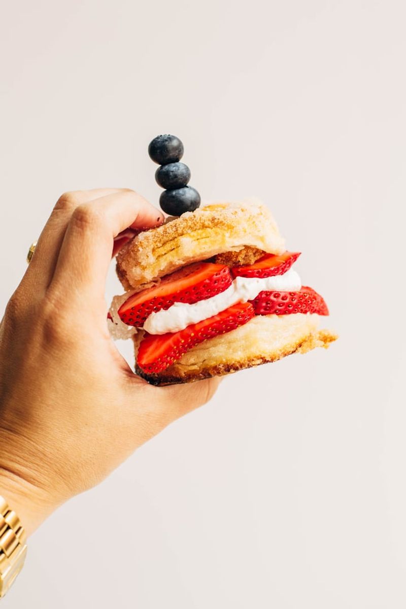Strawberry Shortcake Sliders