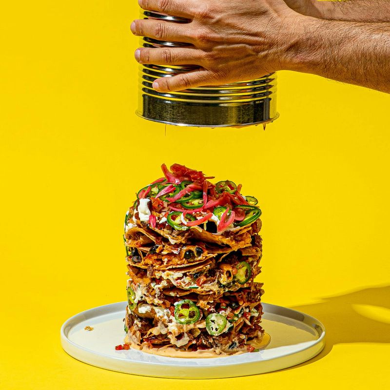 Guy Fieri's Trash Can Nachos