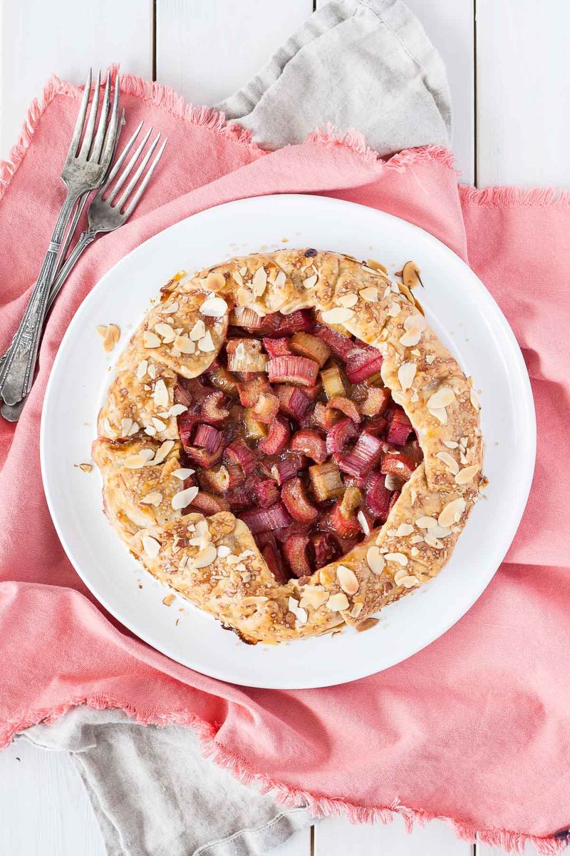 Rhubarb Galette
