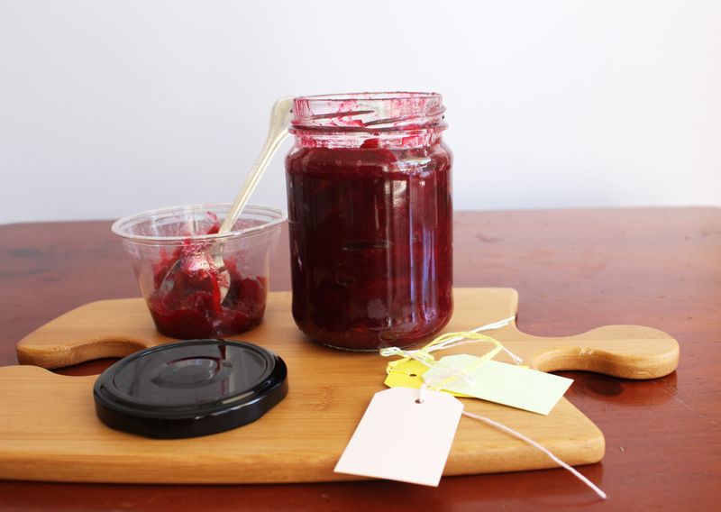 Rhubarb-Ginger Jam