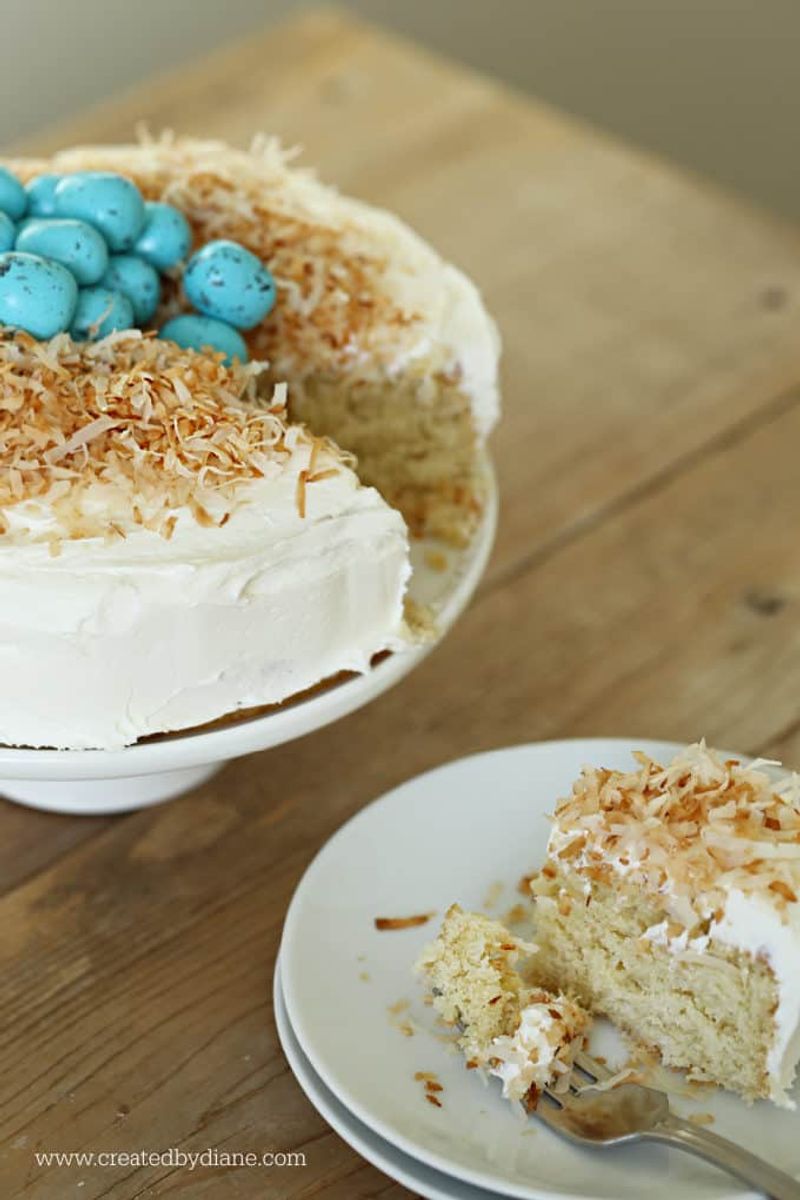 Coconut Nest Cake