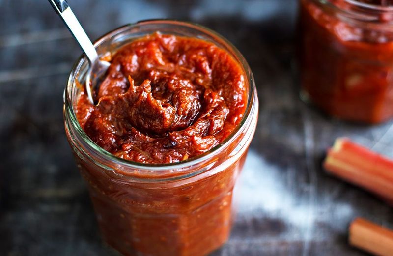 Rhubarb BBQ Sauce