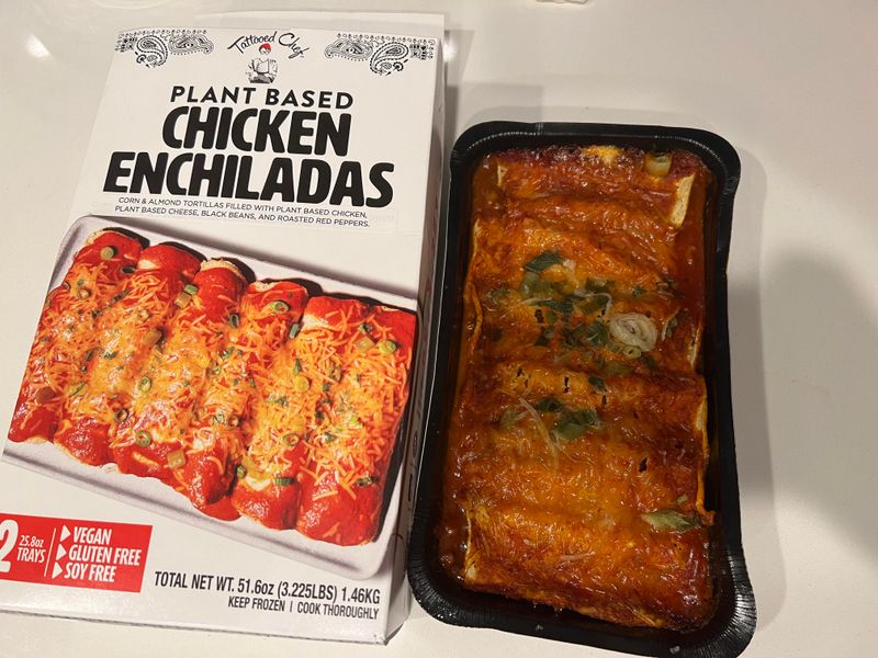 Tattooed Chef Plant-Based Enchiladas