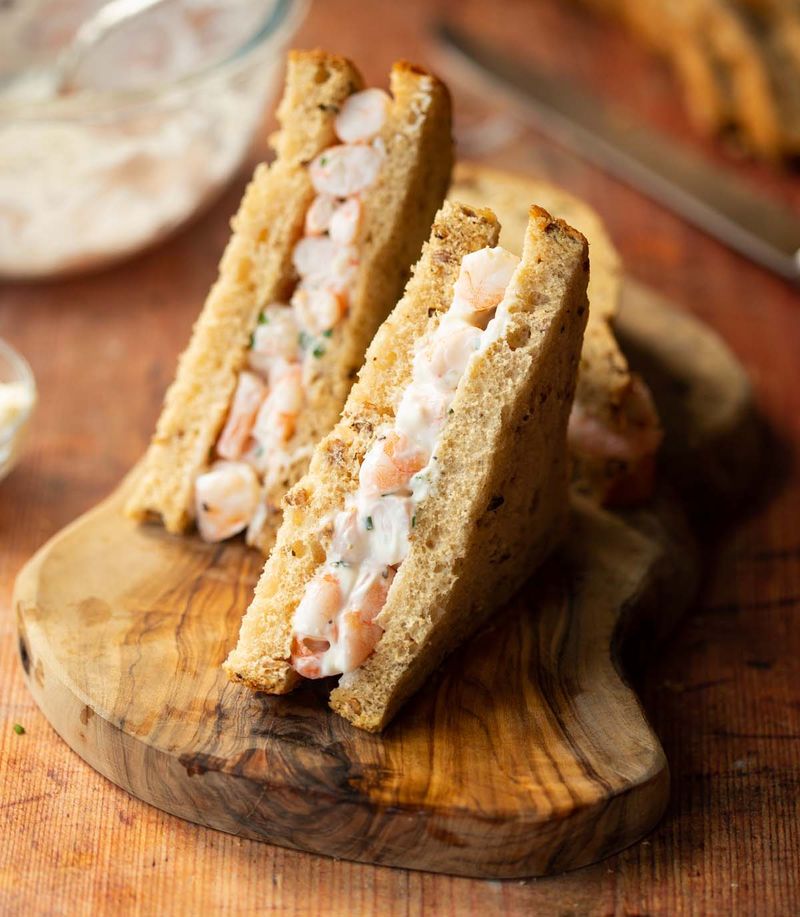 Prawn Mayonnaise Sandwich
