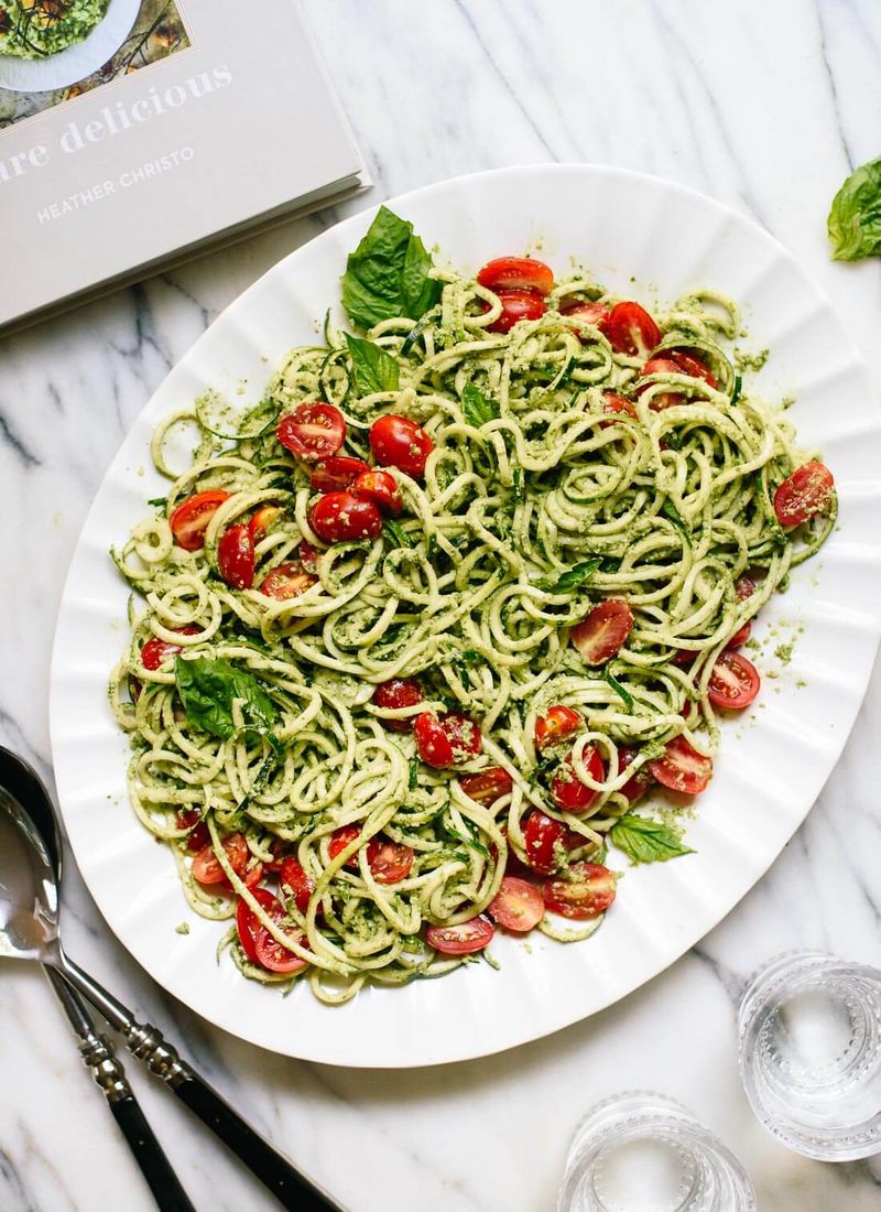 Zucchini Noodles Instead Of Pasta