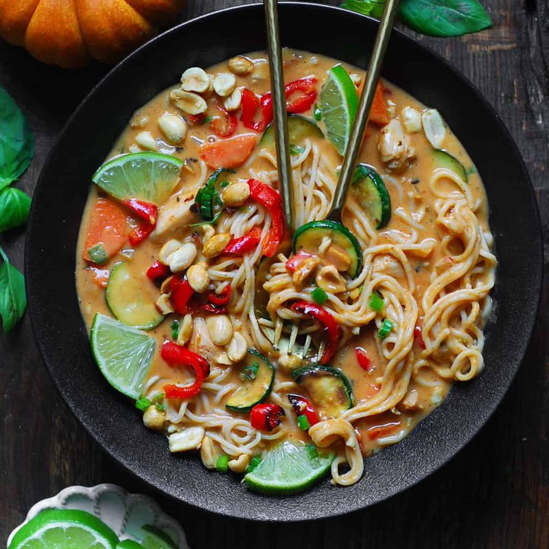 Thai Coconut Curry Noodles