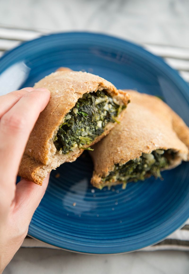 Spinach And Feta Hand Pies