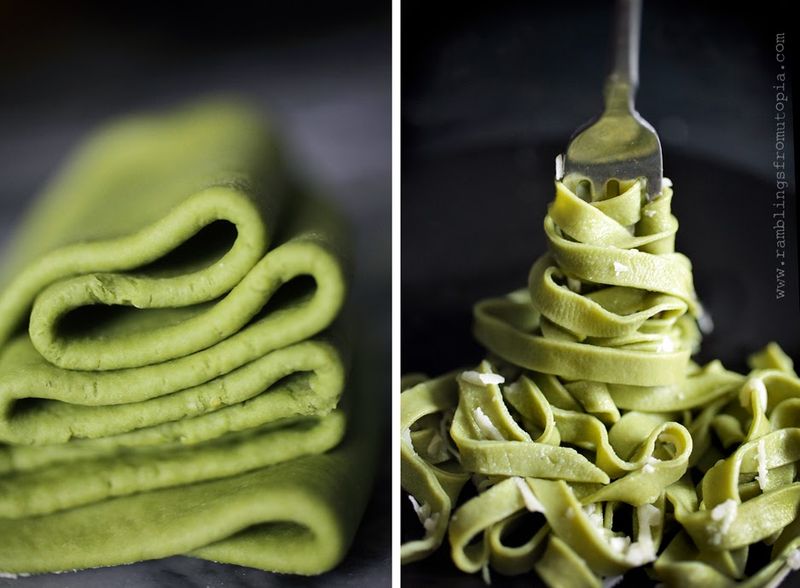 Matcha Pasta Dough
