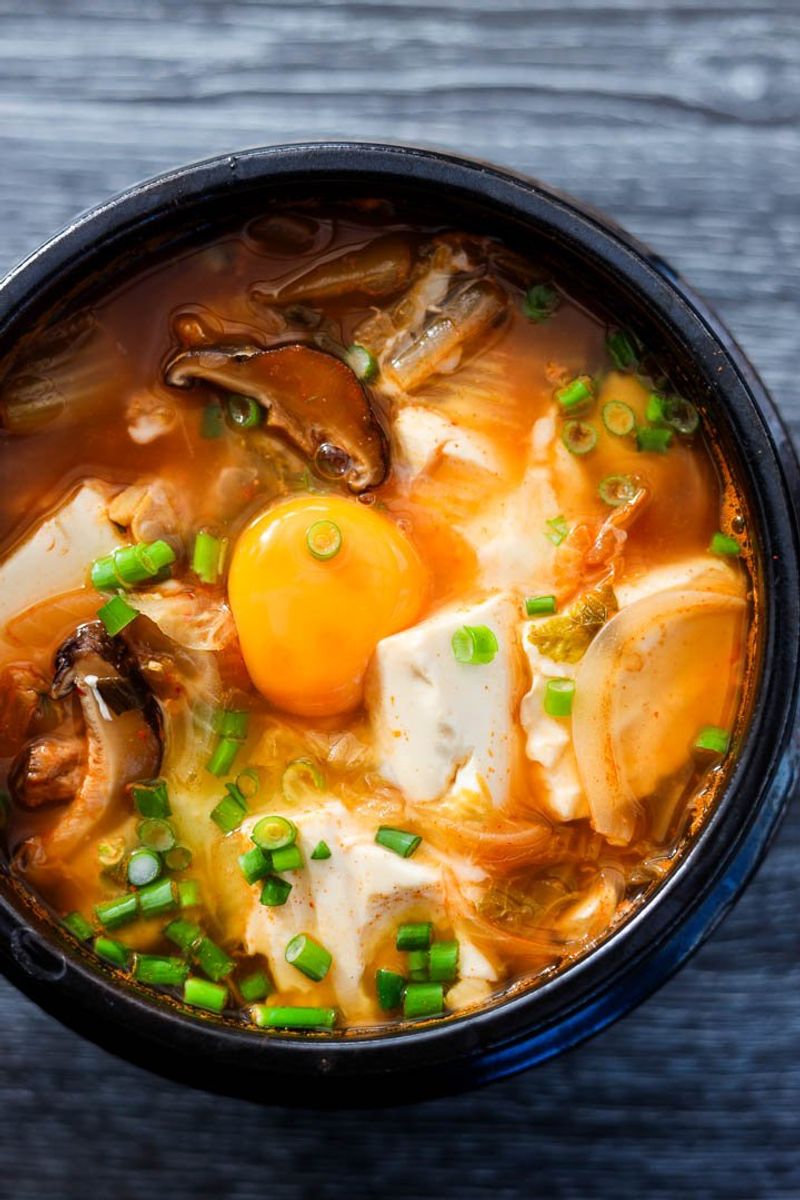Spicy Korean Jjigae Fish Stew