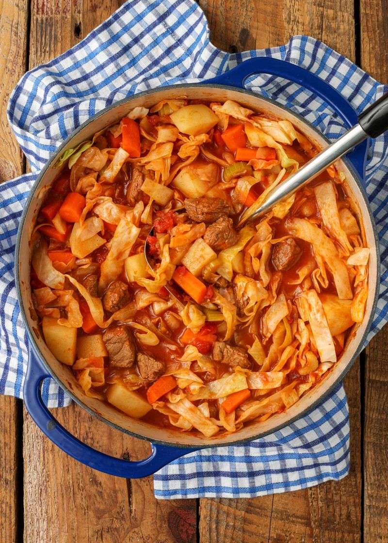 Slow-Simmered Cabbage Stew