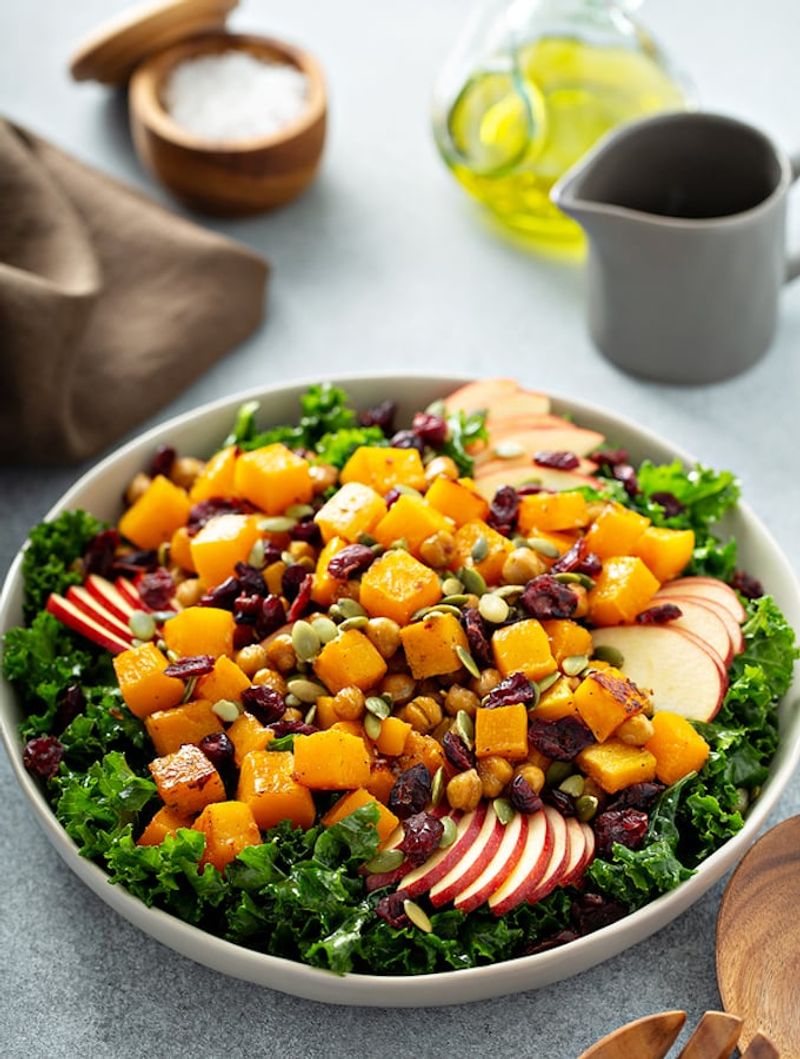 Maple Roasted Butternut Harvest Bowl