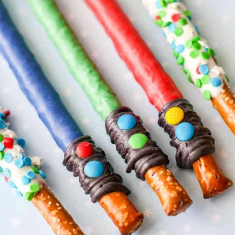 Pretzel Rod Magic Wands