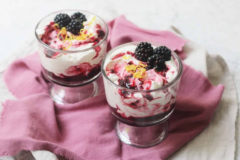 Blackberry-Tarragon Fool