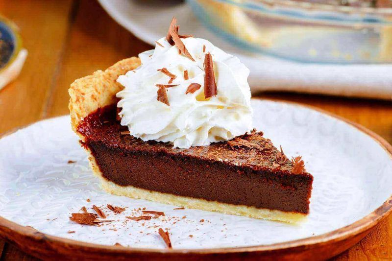 Chocolate Chess Pie (Surprise!)