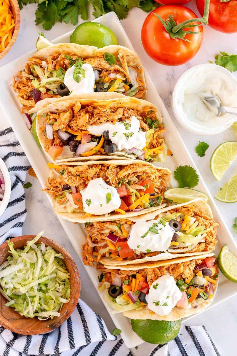 Rotisserie Chicken Tacos