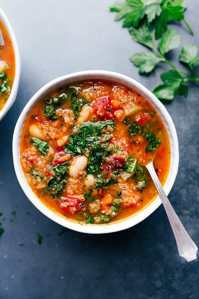Protein-Packed Vegetable Soup